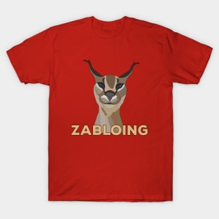 Zabloing Cat Meme T-Shirt